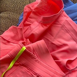 Hot pink/coral figs set